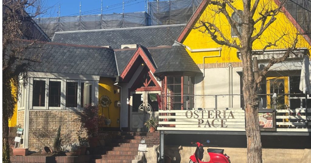 あざみ野イタリアン_オステリアパーチェの外観