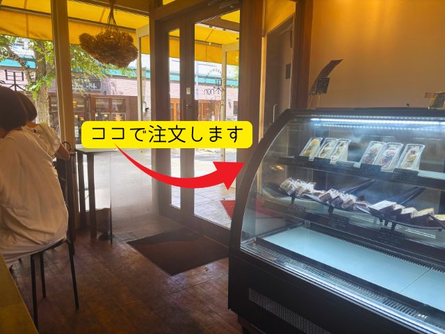 果non店内注文場所の説明