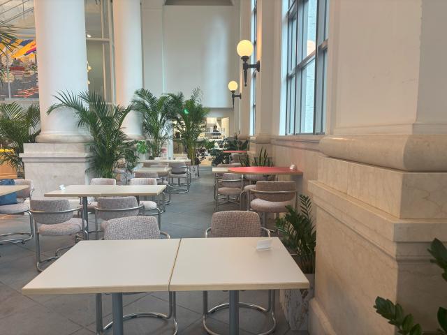 Bank Park YOKOHAMAカフェ席