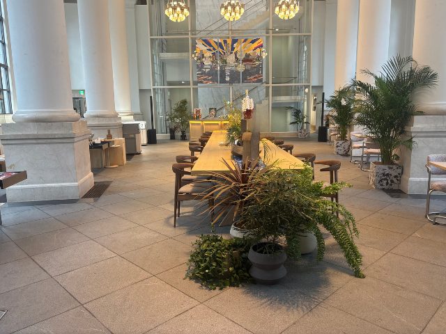 Bank Park YOKOHAMAテーブル