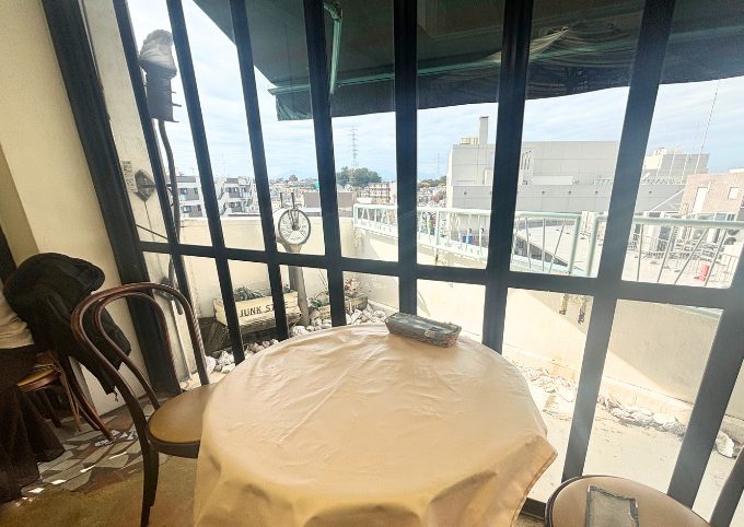 グリーンハウスのテラス席