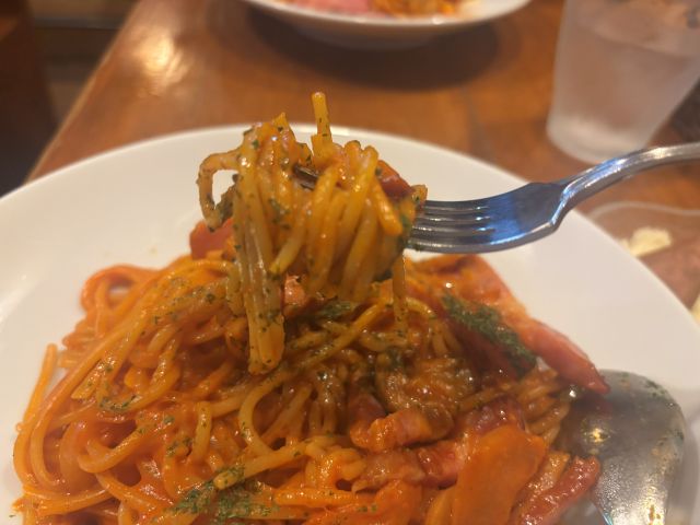 都筑亭ナポリタン