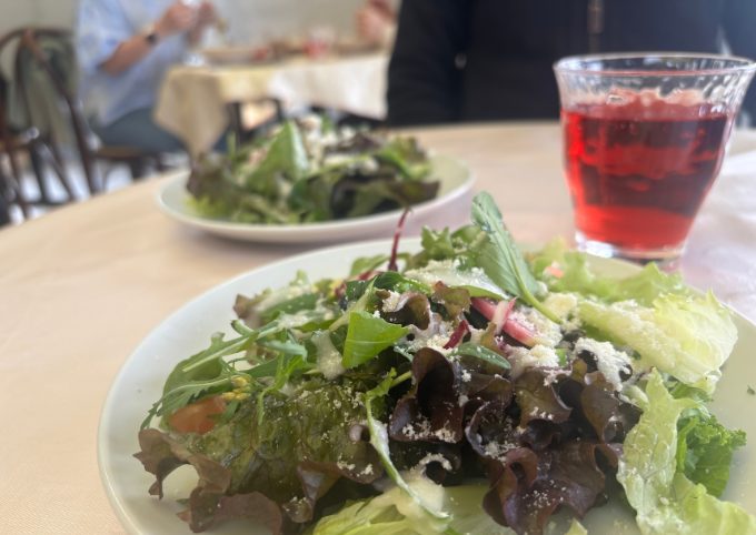 グリーンハウスAセットのサラダ