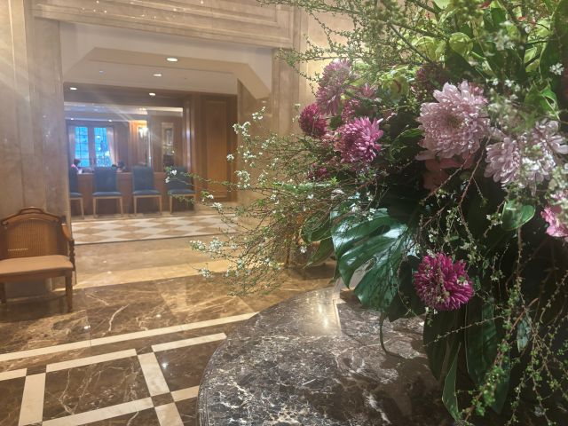 突き当たりにある「ラ・テラス」