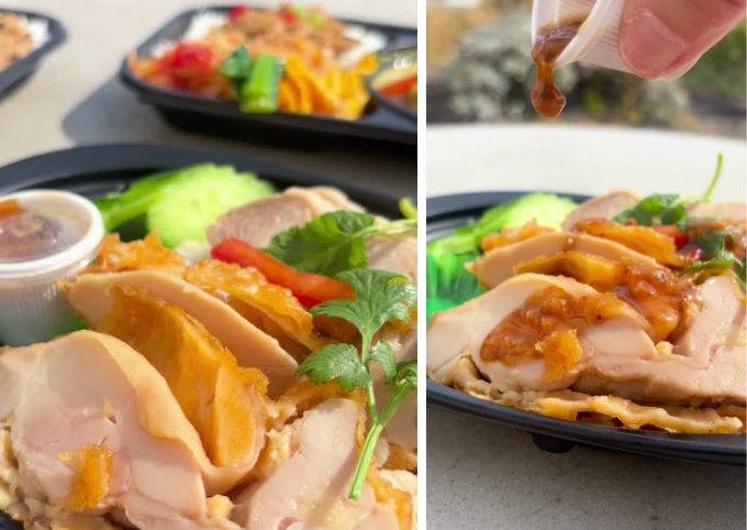 チャンロイ一番人気のカオマンガイ弁当