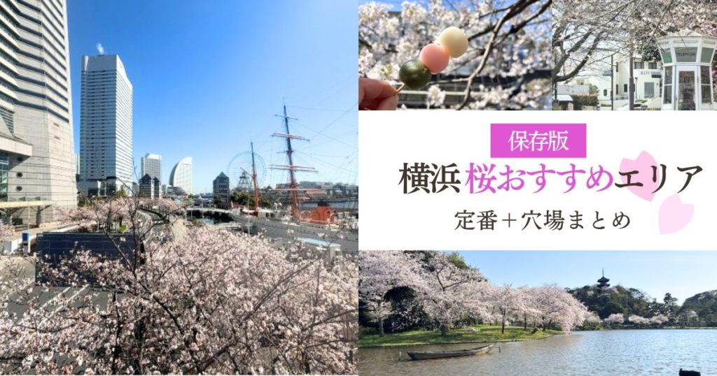 横浜の桜おすすめスポットまとめ|みなとみらい・三溪園など人気お花見エリア